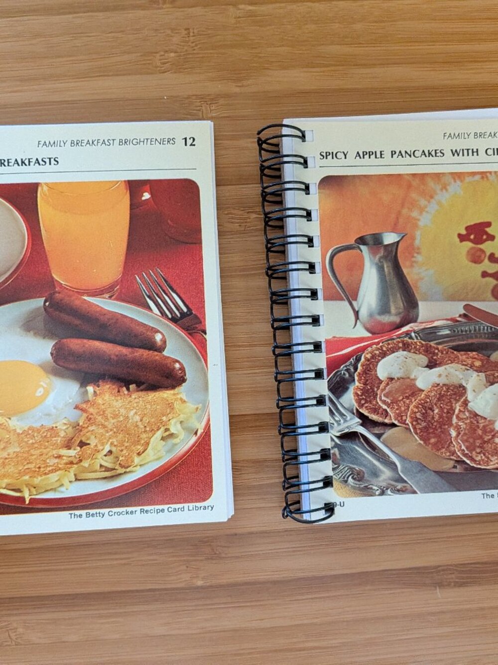 Betty Crocker Recipe Card Retro Recycled Notebooks